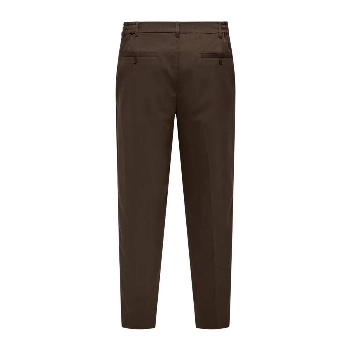 Only & Sons Men's Miro Brown Tailored Trousers