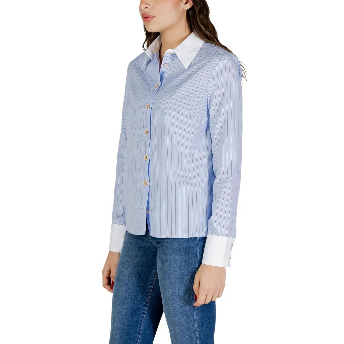 Morgan De Toi Women's Light Blue Shirt