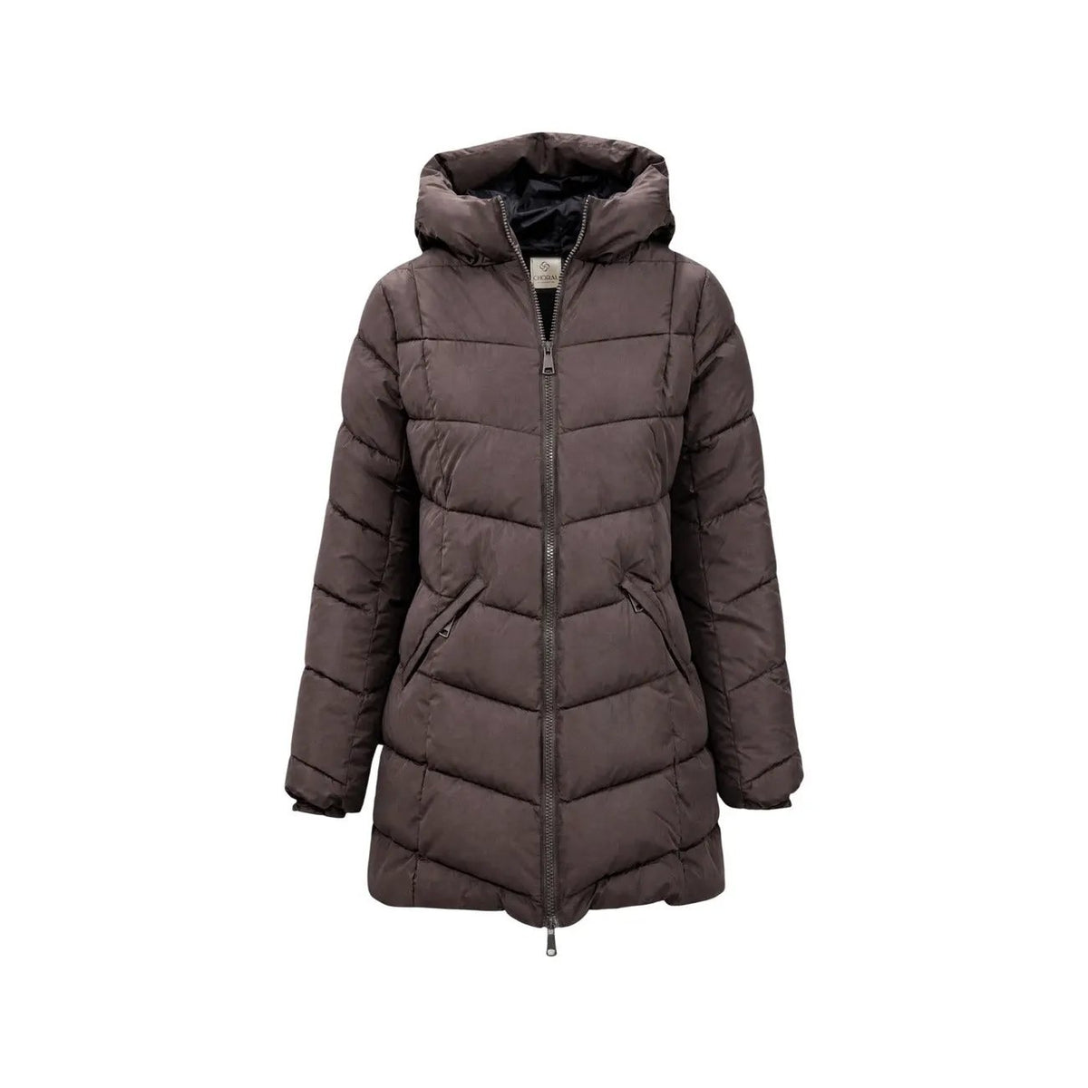 Choral Women's Brown Hooded Jacket