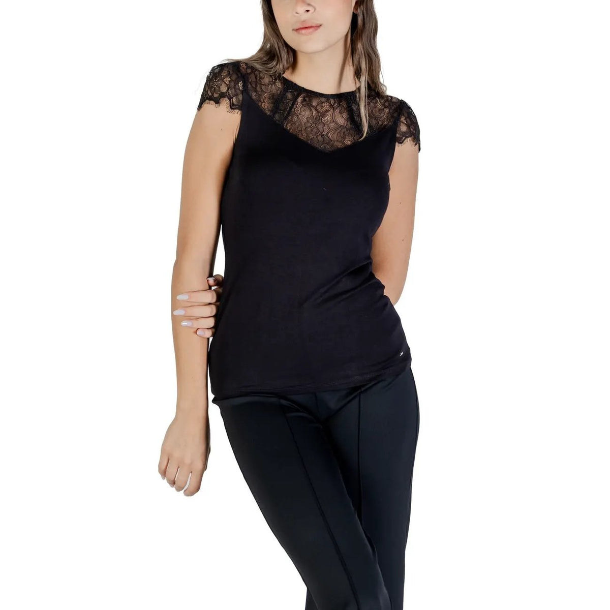 Morgan De Toi Women's Black Blouse