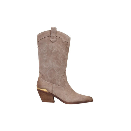 Liu Jo Women's Austin Beige Leather Ankle Boots