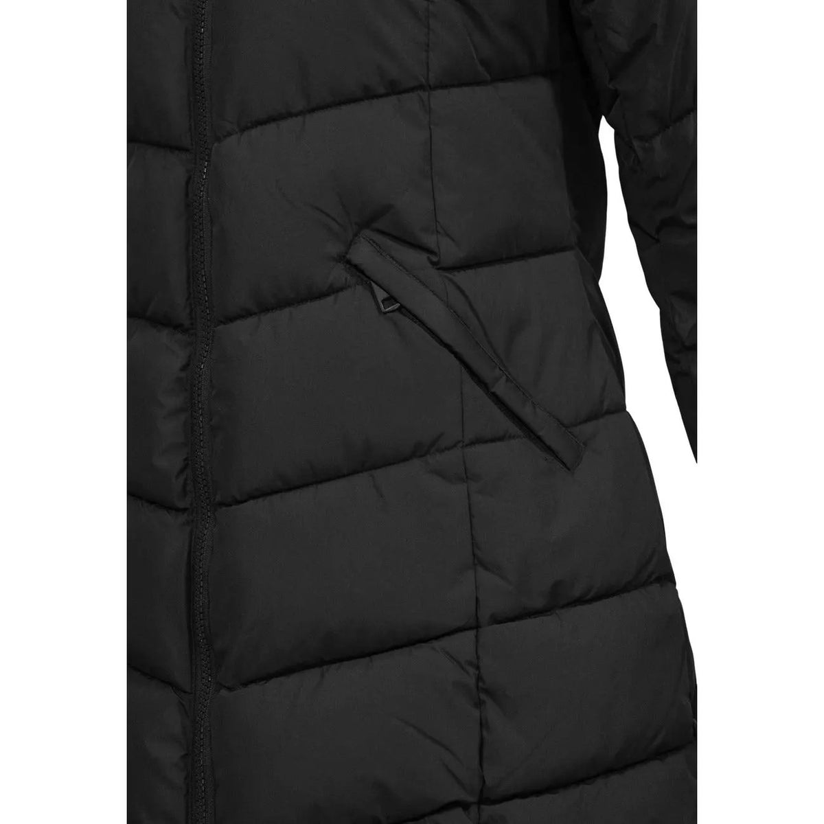 Choral Women's Black Hooded Jacket