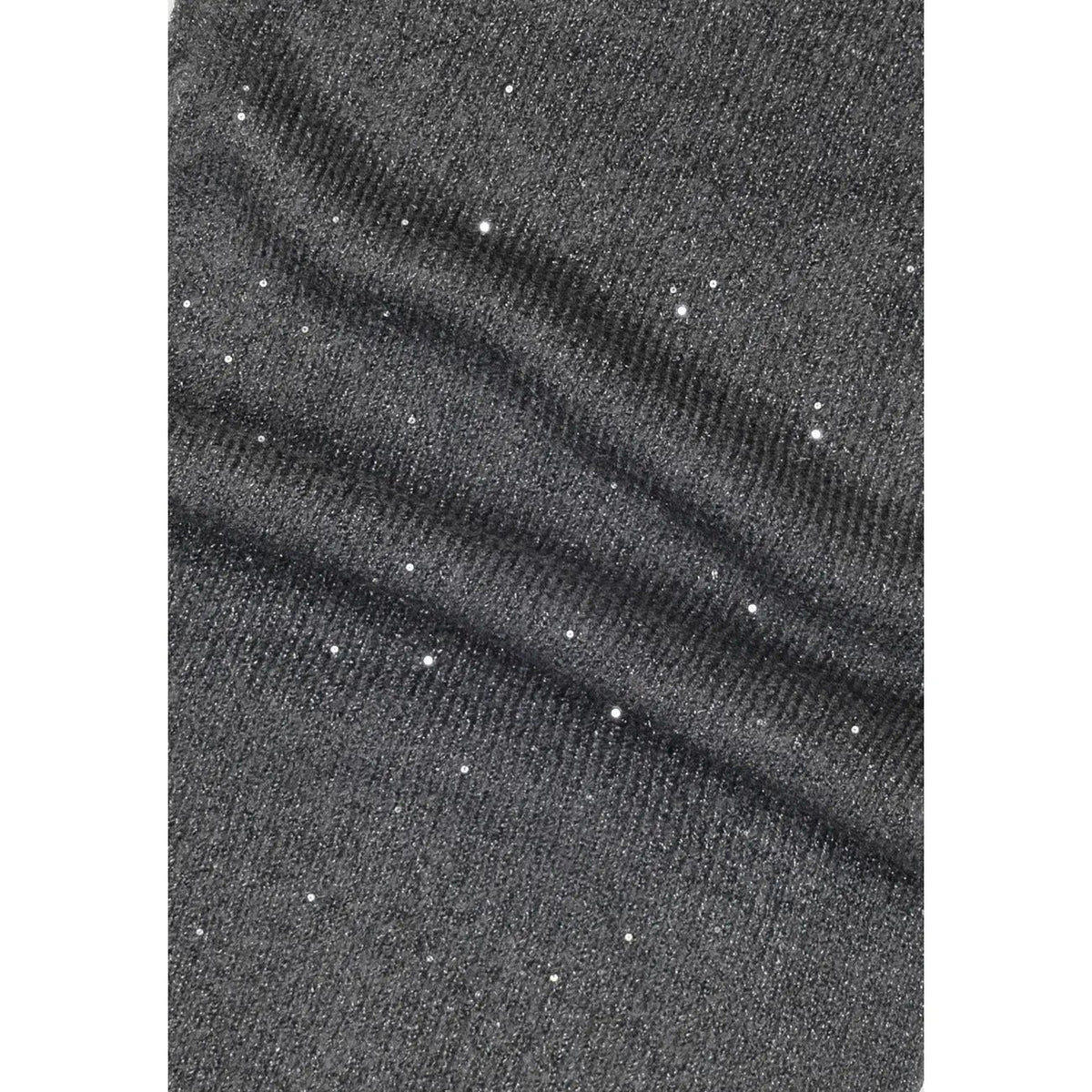 Only Women's Sola Grey Glitter Knit Scarf