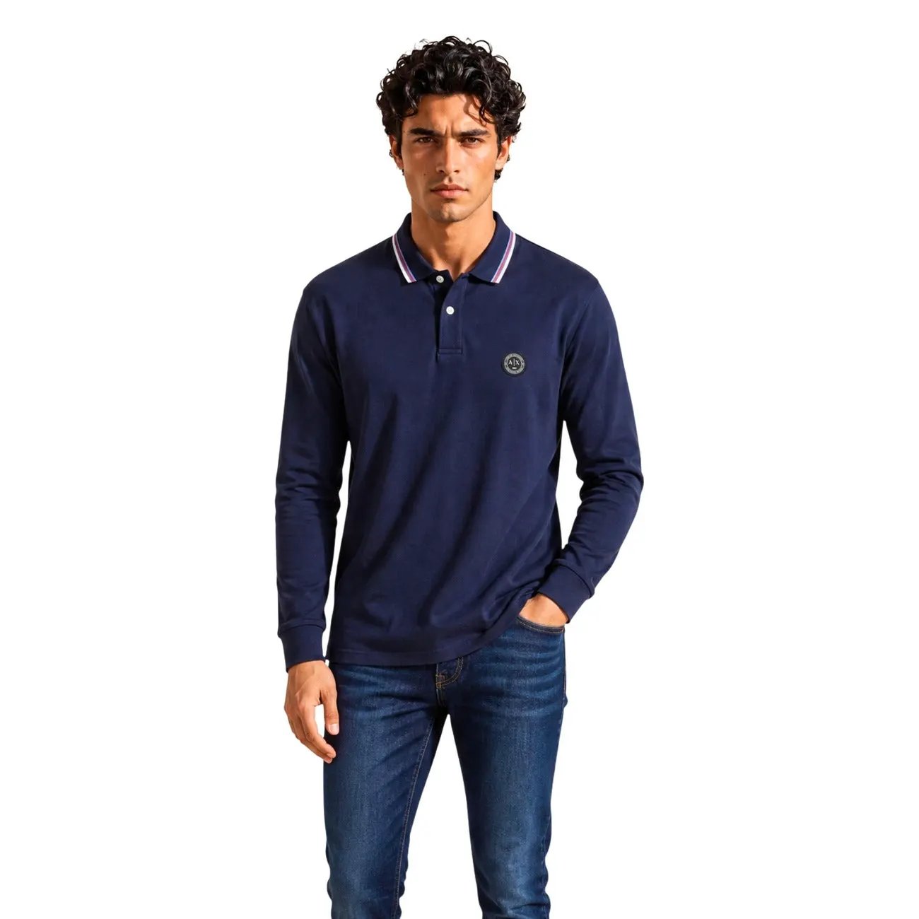 Armani Exchange - Armani Exchange Men Polo by Armani Exchange
