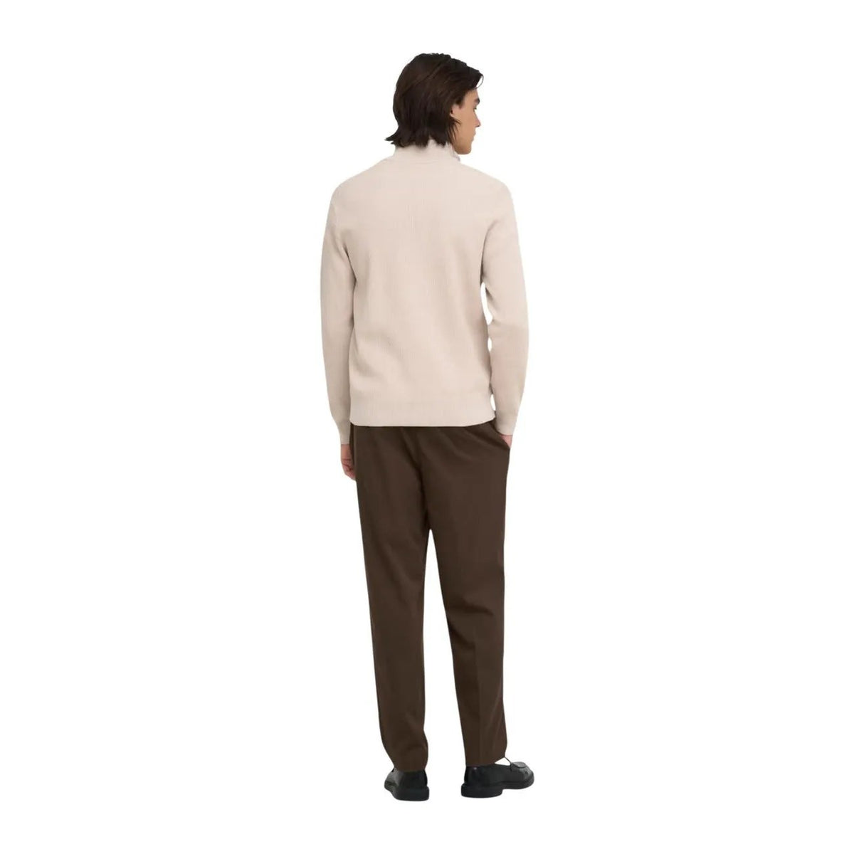 Only & Sons Men's Miro Brown Tailored Trousers