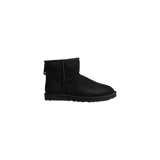 UGG Women's Black Leather Ankle Boots