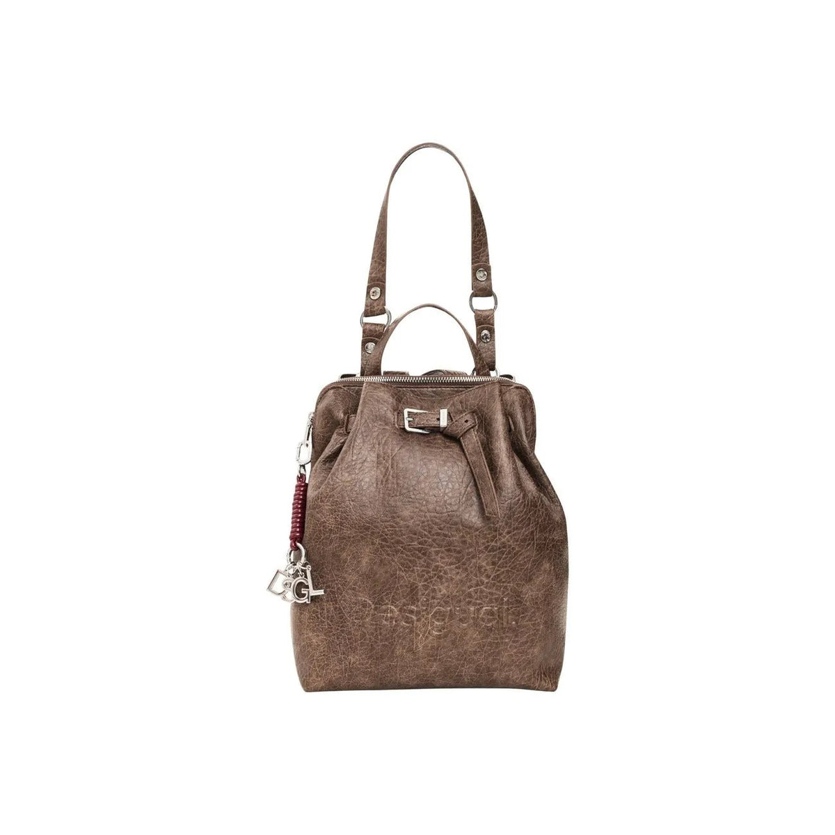 Desigual Women's Luena Brown Faux Leather Backpack