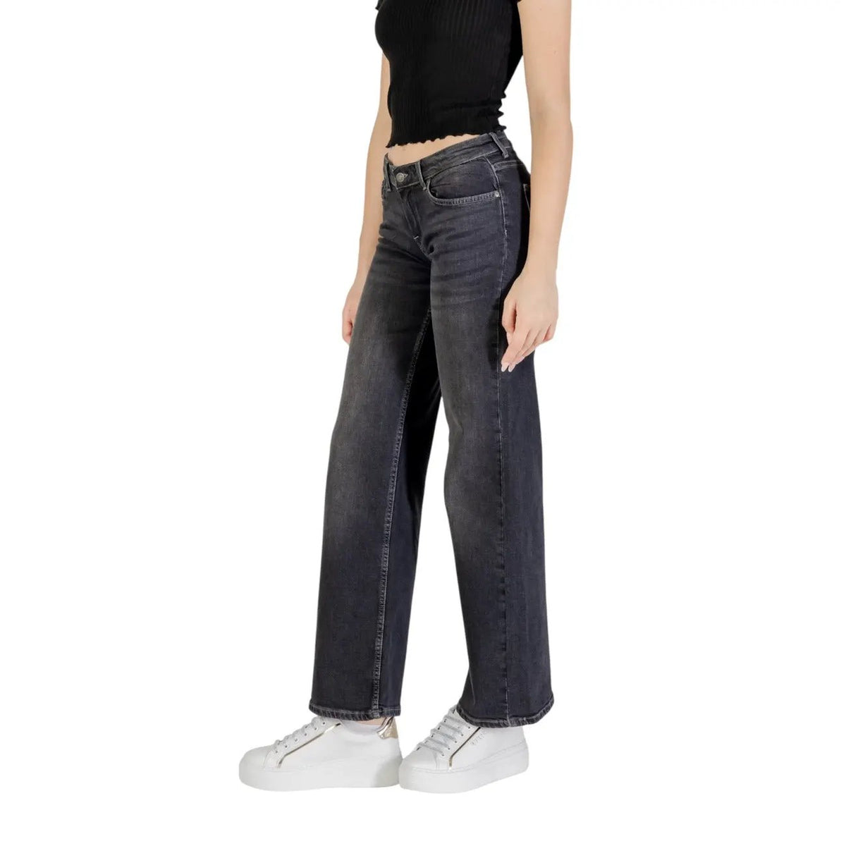 Only Women's Black Premium Stretch Jeans Comfortable Casual Style by Only