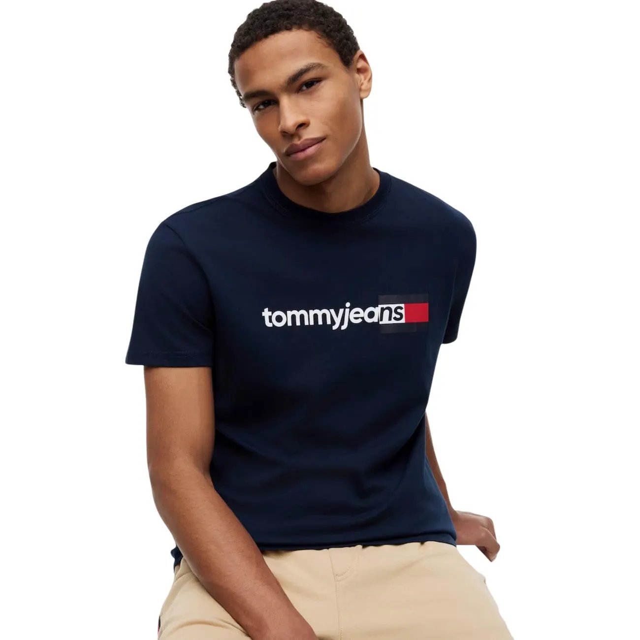 Tommy Hilfiger Jeans - Tommy Hilfiger Jeans Men T-Shirt by Tommy Hilfiger Jeans