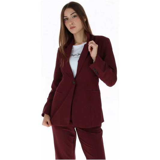 Vila Women's Bordeaux Blazer