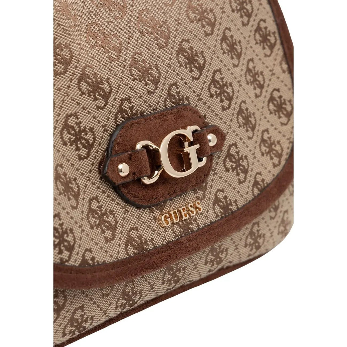 Guess Women's Brown Samantha Shoulder Bag, 29 x 20 cm