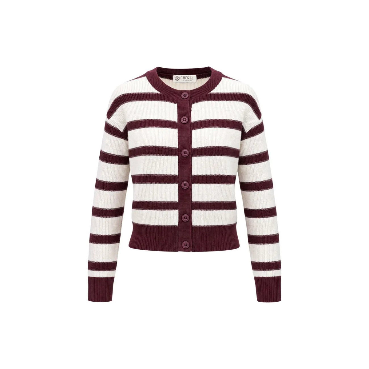 Choral Women's Bordeaux Cardigan