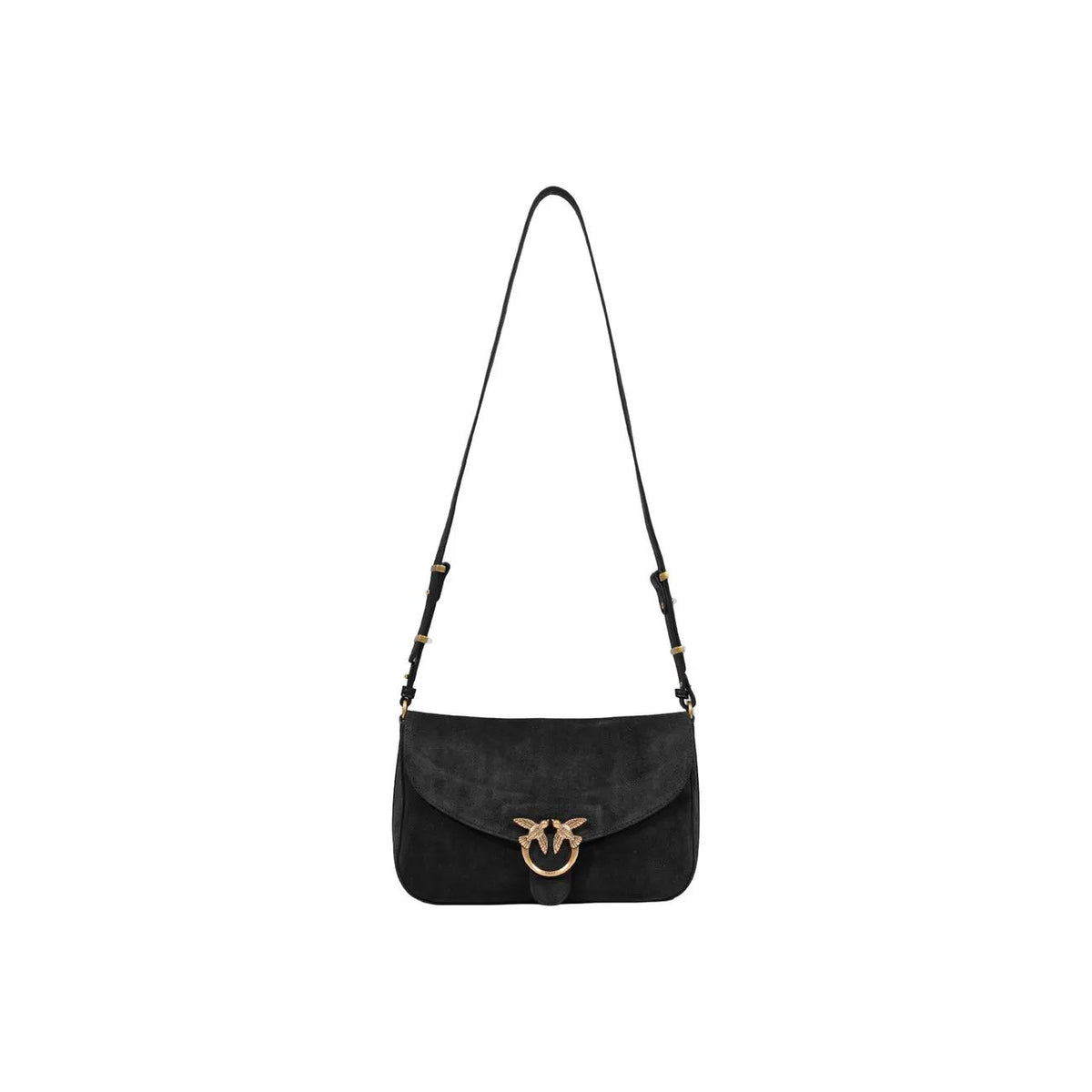Pinko Women's Black Leather Handbag
