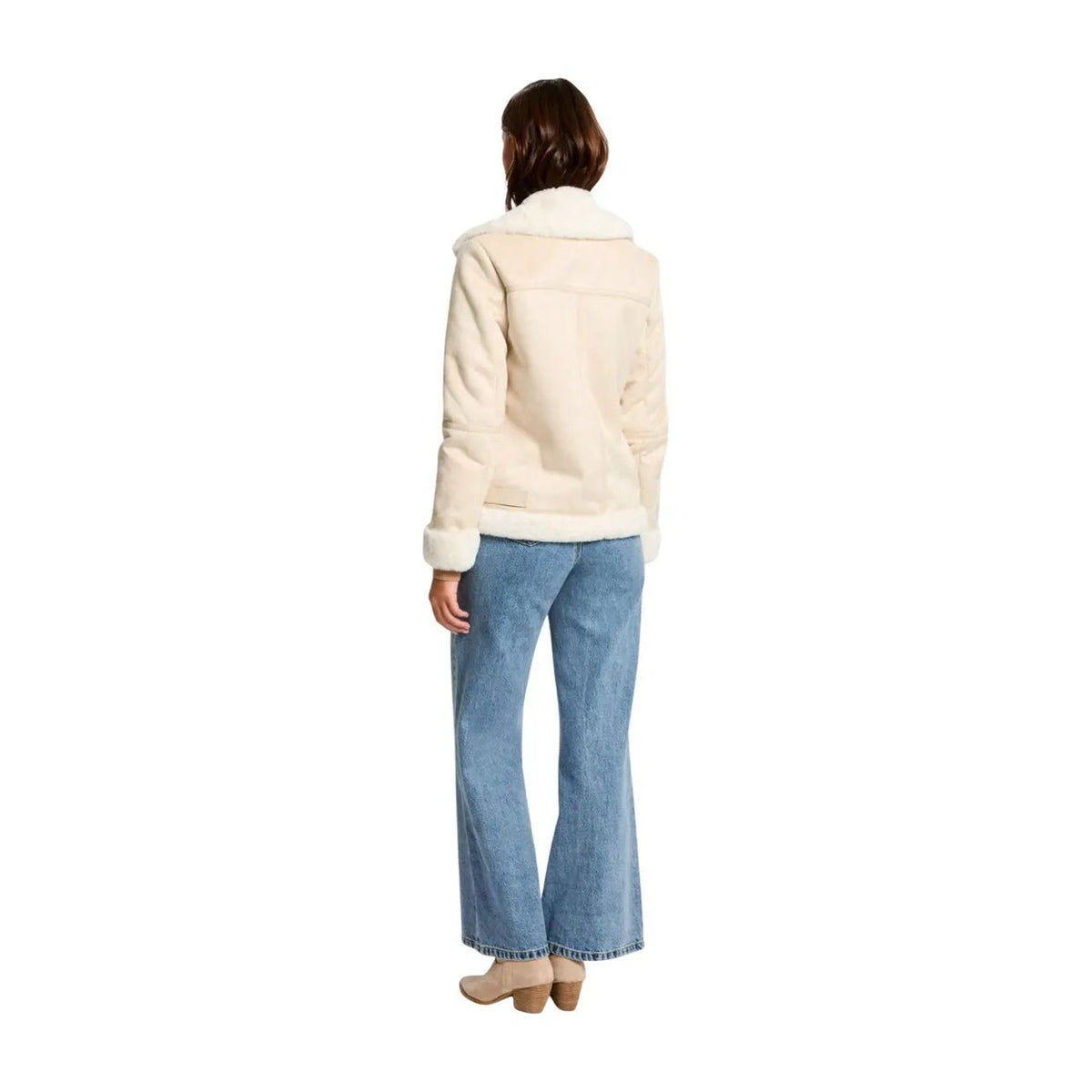 Morgan de Toi Women's Beige Coat