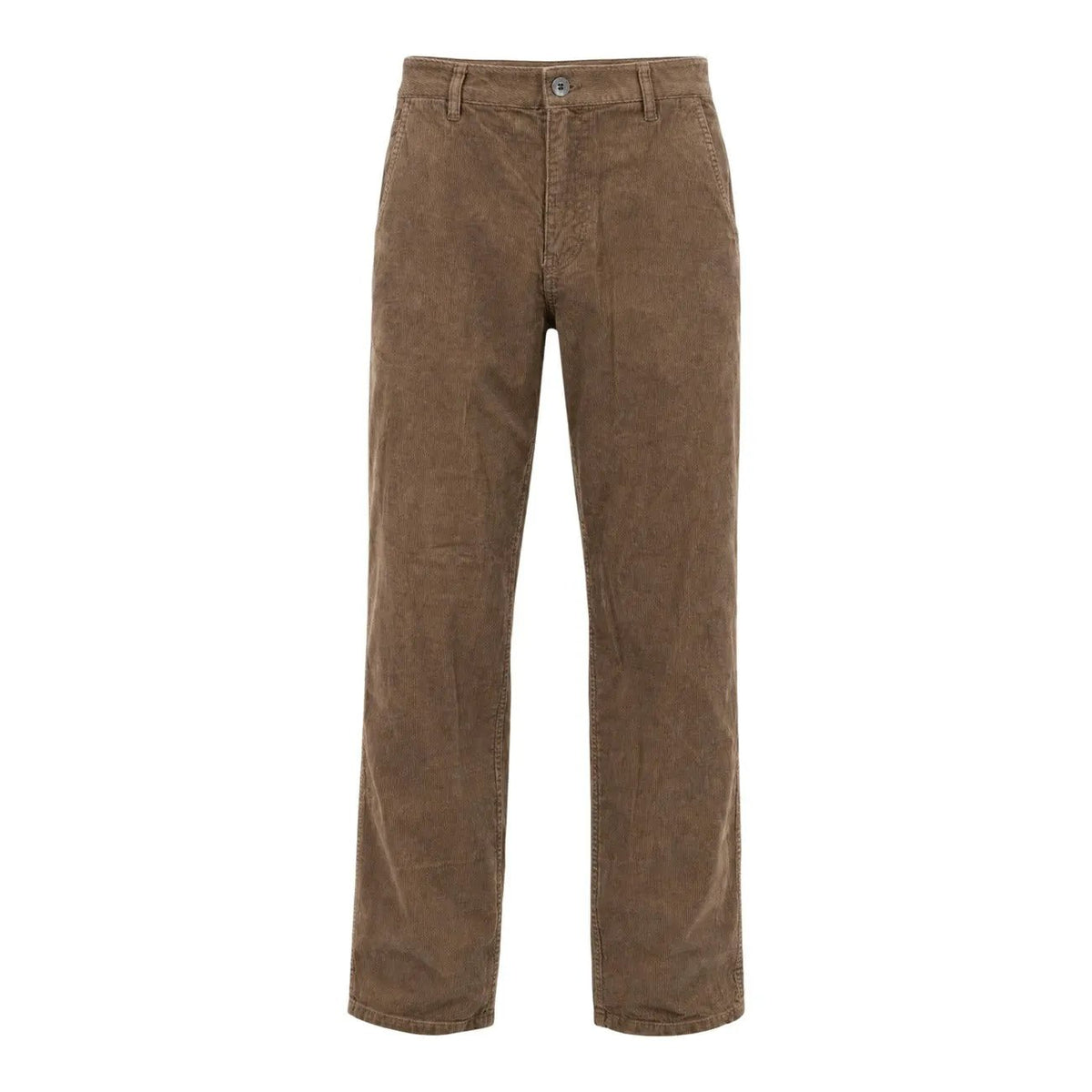 Only & Sons Men's Edge Brown Corduroy Straight Trousers