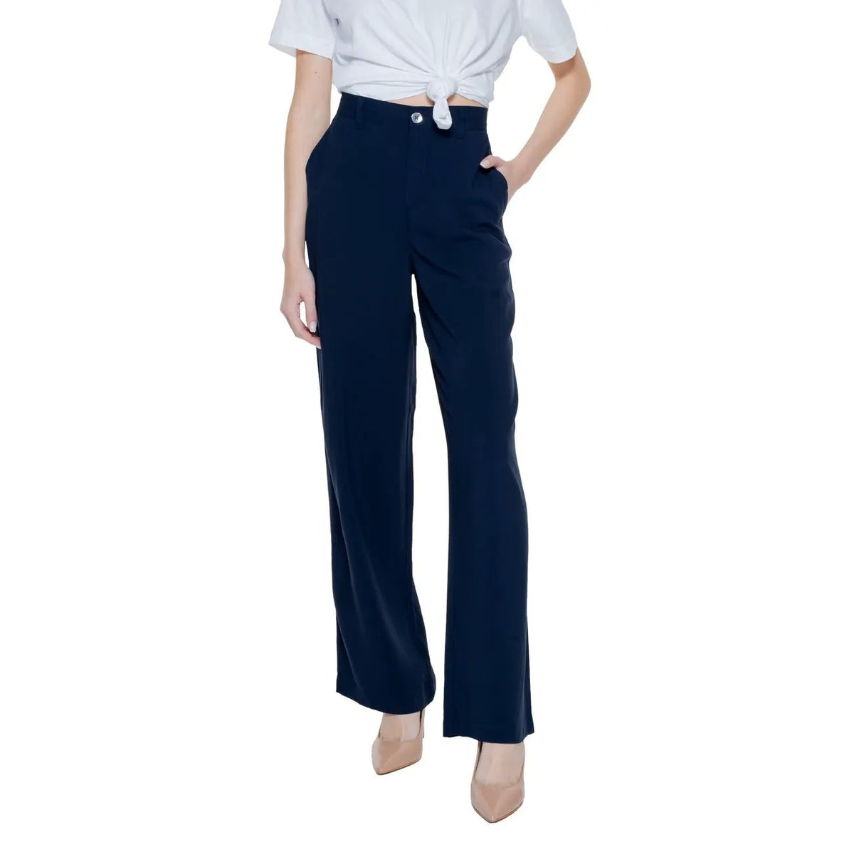 Street One Women's Blue Trousers