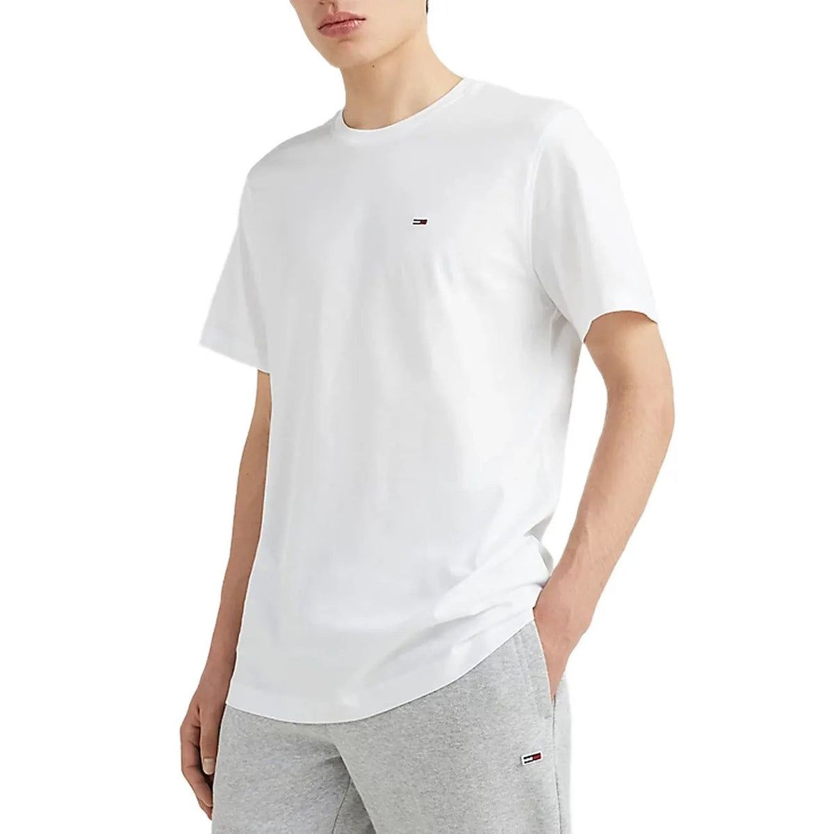 Tommy Hilfiger Jeans Men's Blue Cotton T-Shirt