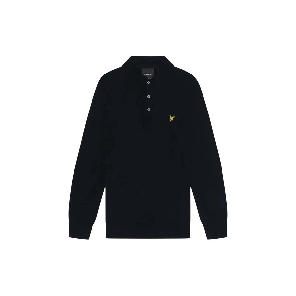 Lyle & Scott Men's Blue Cotton Merino Sweater