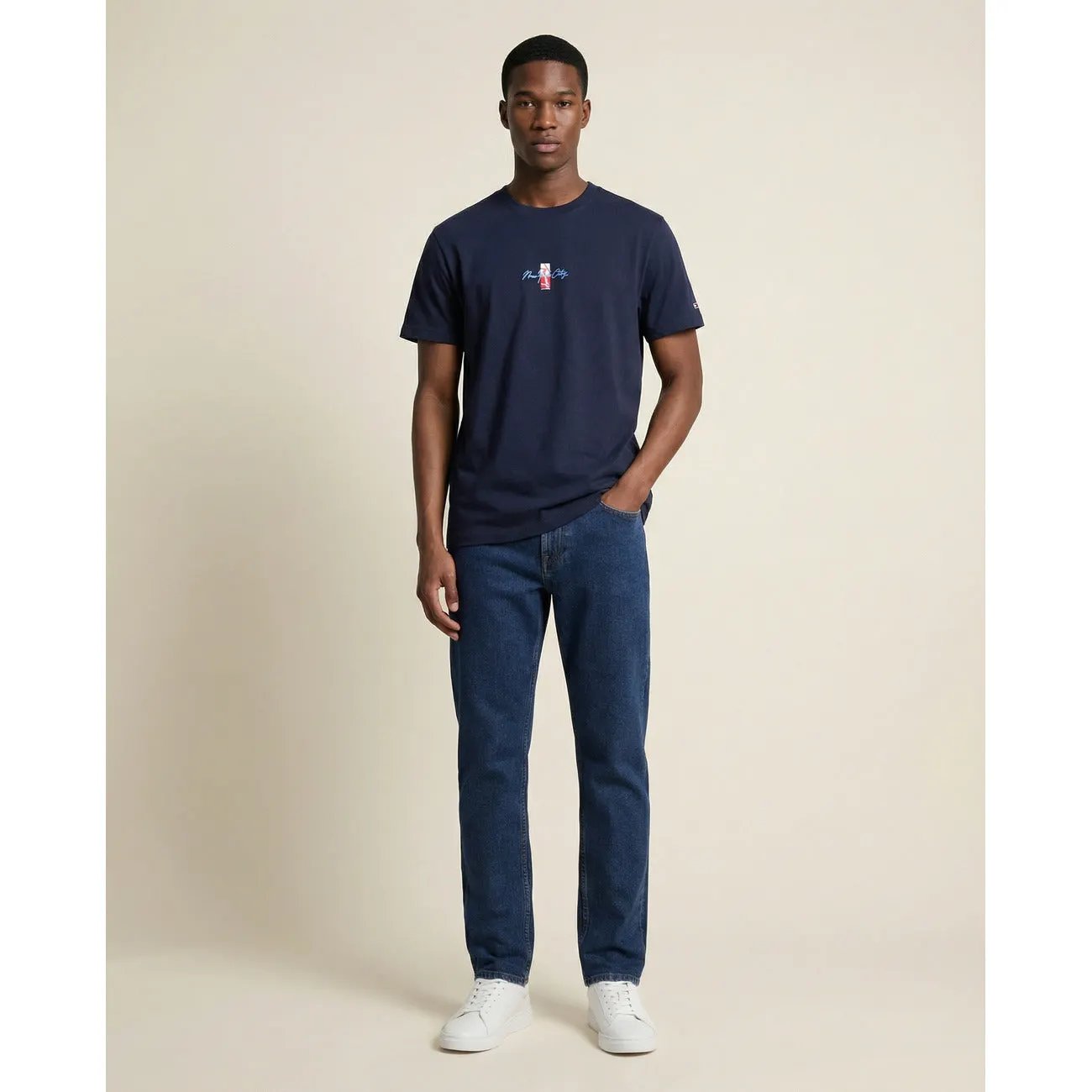 Tommy Hilfiger Jeans - Tommy Hilfiger Jeans Men T-Shirt by Tommy Hilfiger Jeans