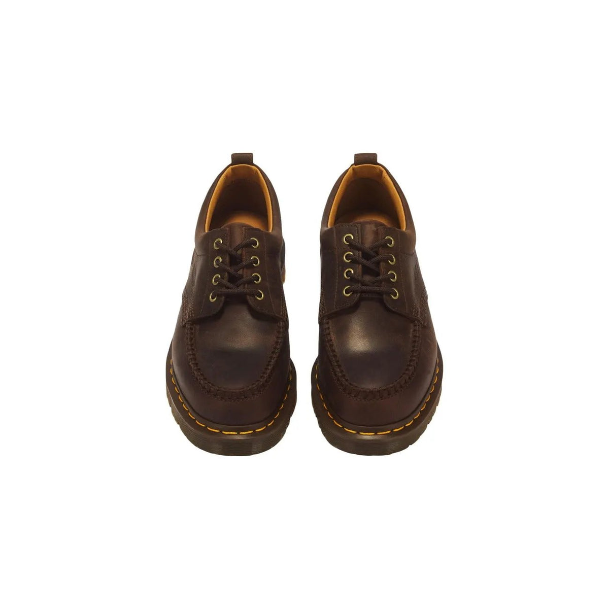 Dr. Martens Lowell Brown Leather Boots