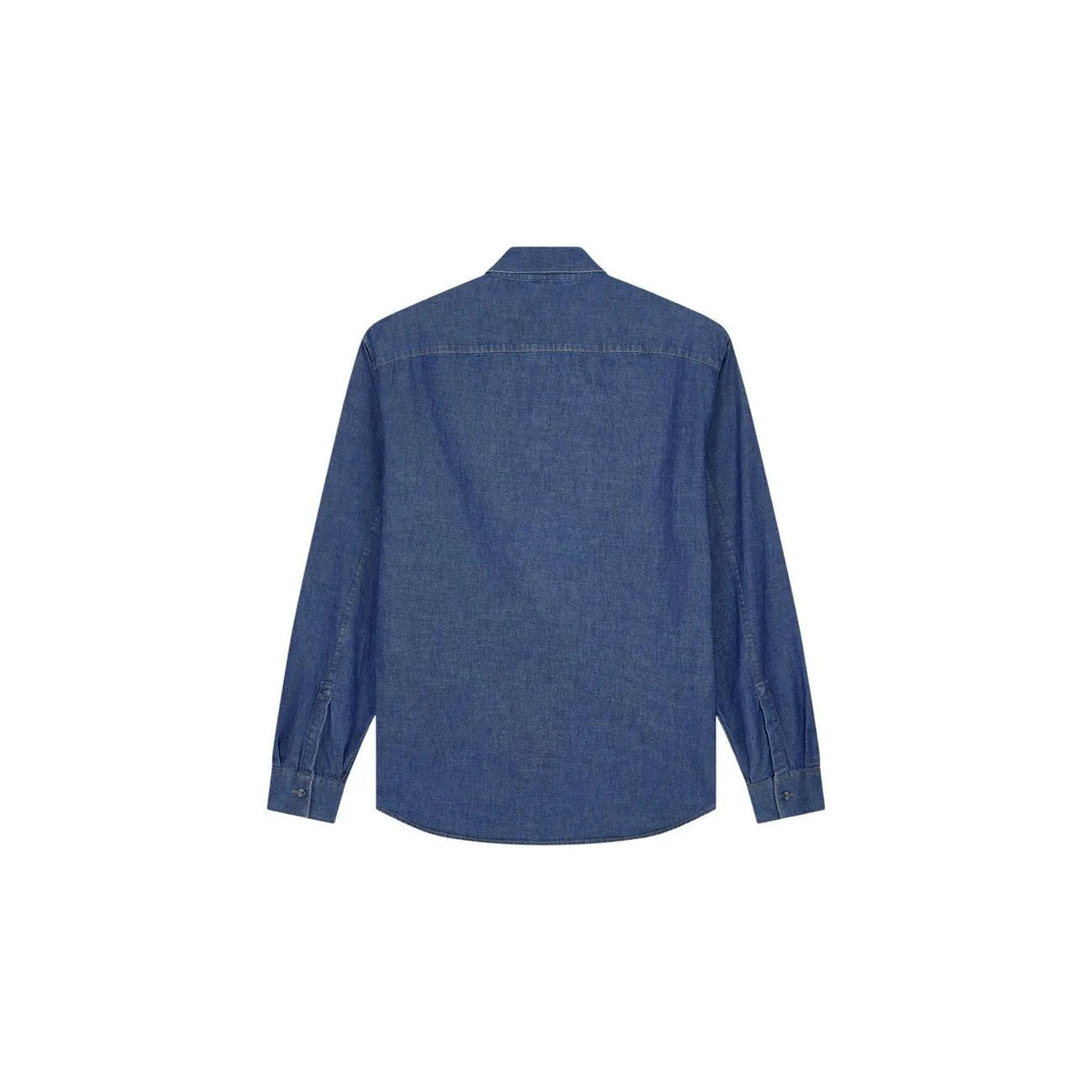 Armani Exchange Men's Blue Cotton Shirt