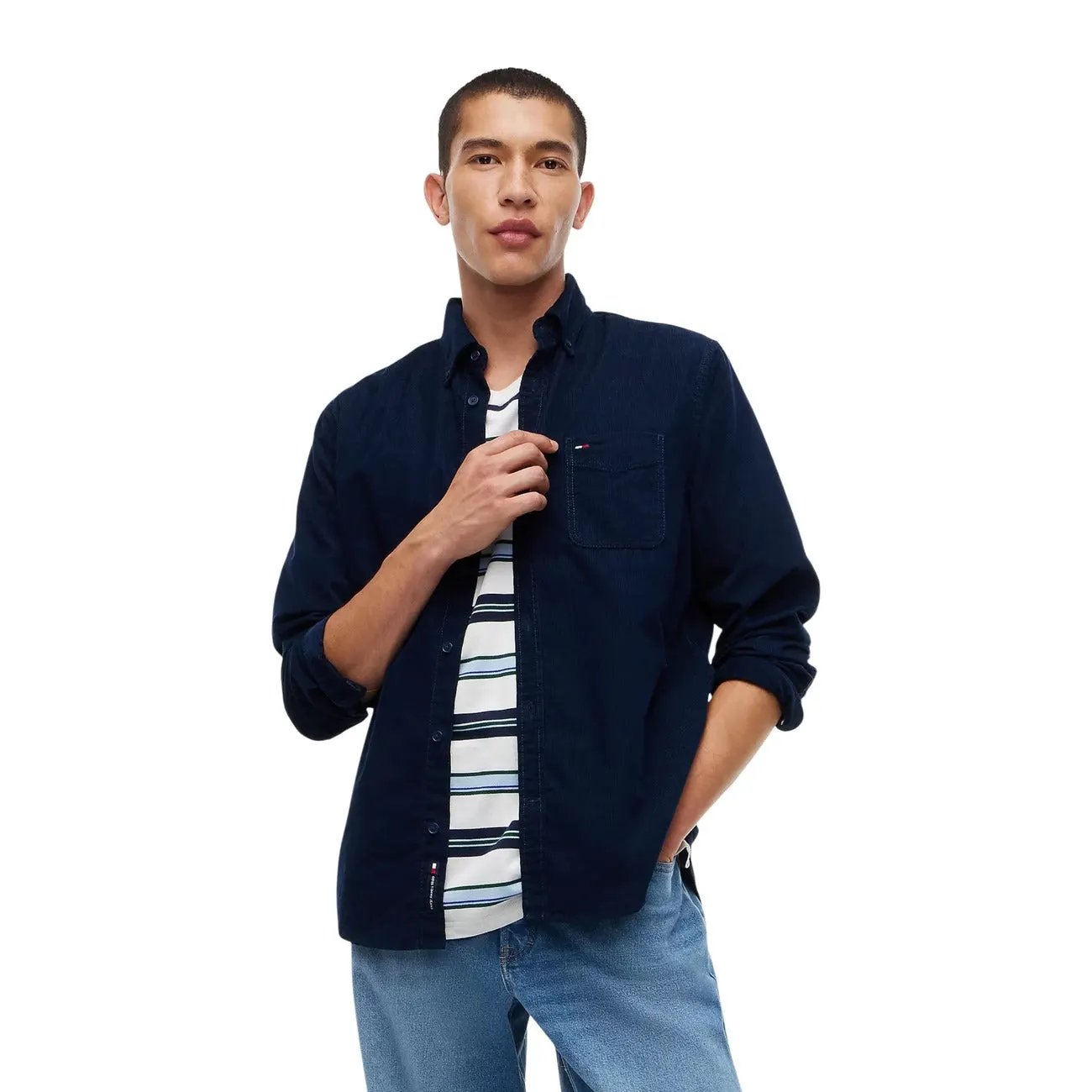 Tommy Hilfiger Jeans - Tommy Hilfiger Jeans Men Shirt by Tommy Hilfiger Jeans