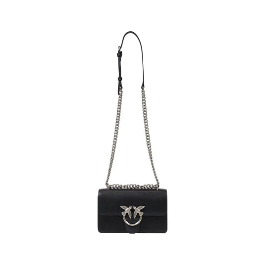 Pinko Women's Black Leather Handbag
