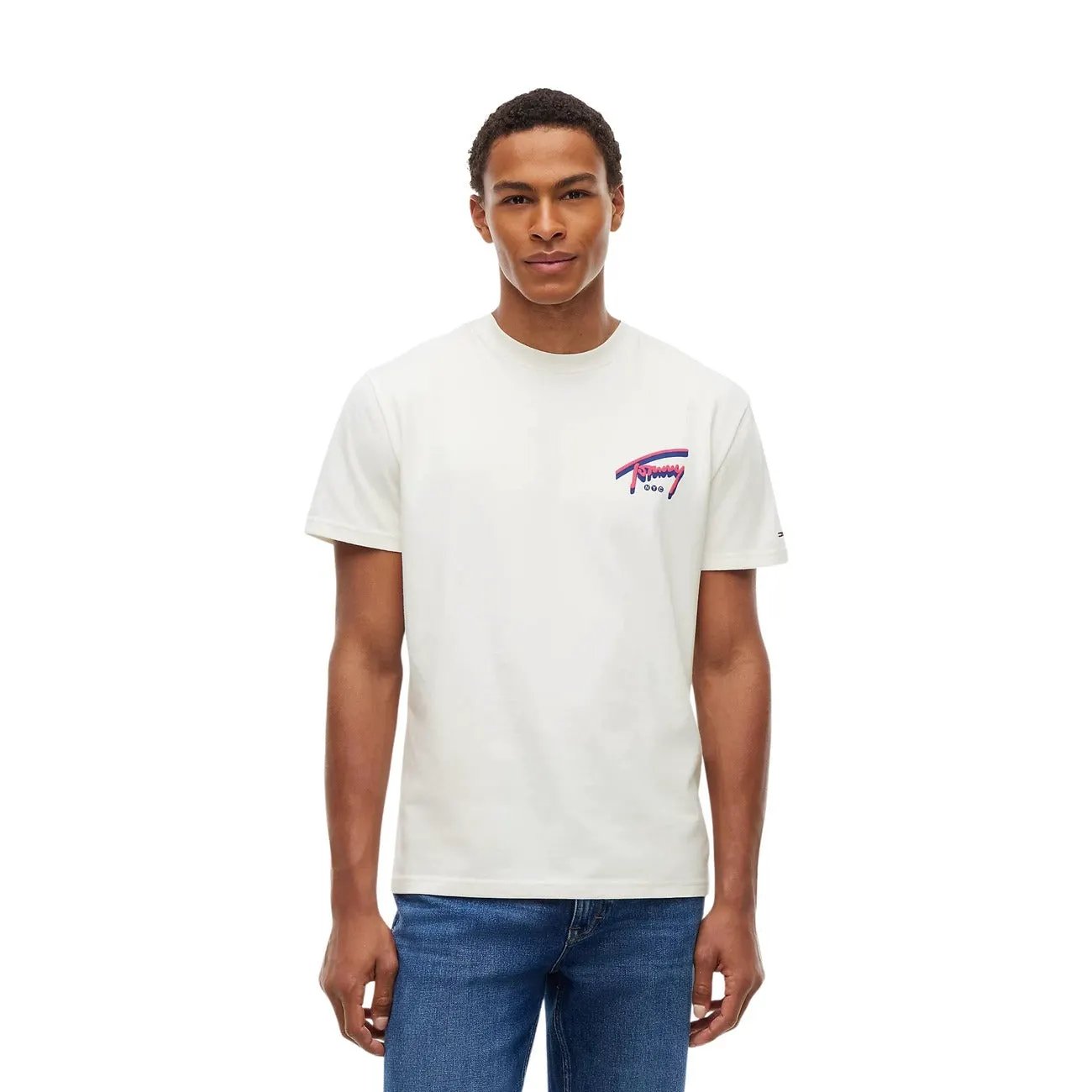 Tommy Hilfiger Jeans - Tommy Hilfiger Jeans Men T-Shirt by Tommy Hilfiger Jeans