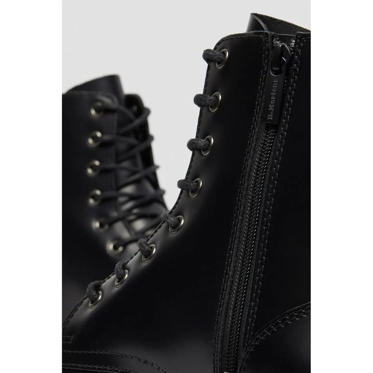 Dr. Martens Women's Black Leather Ankle Boots