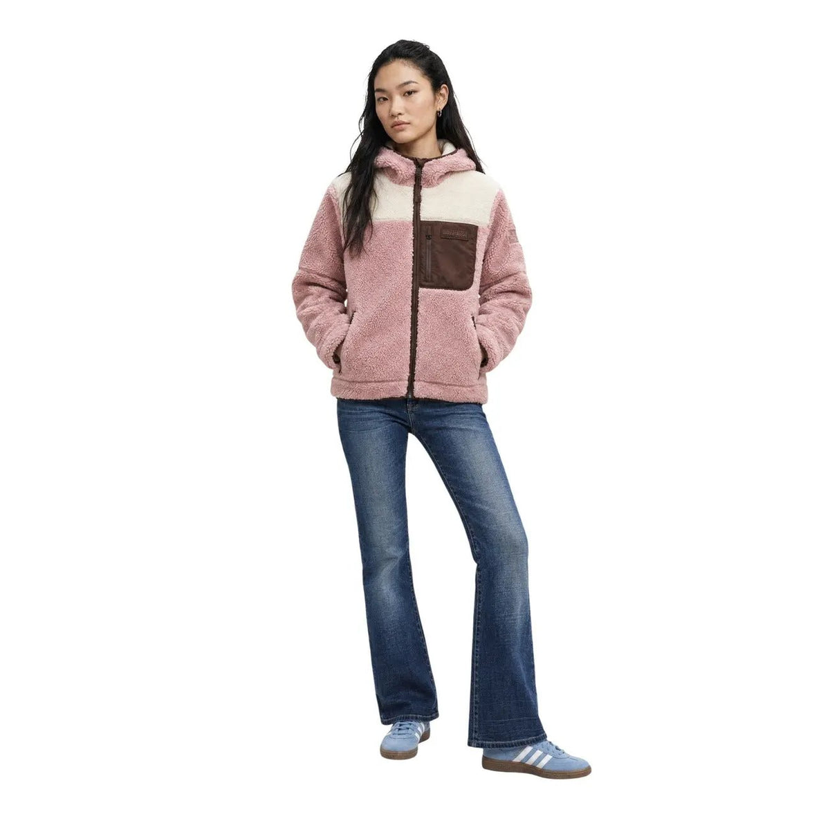 Napapijri Women's Yupik Pink Hooded Jacket