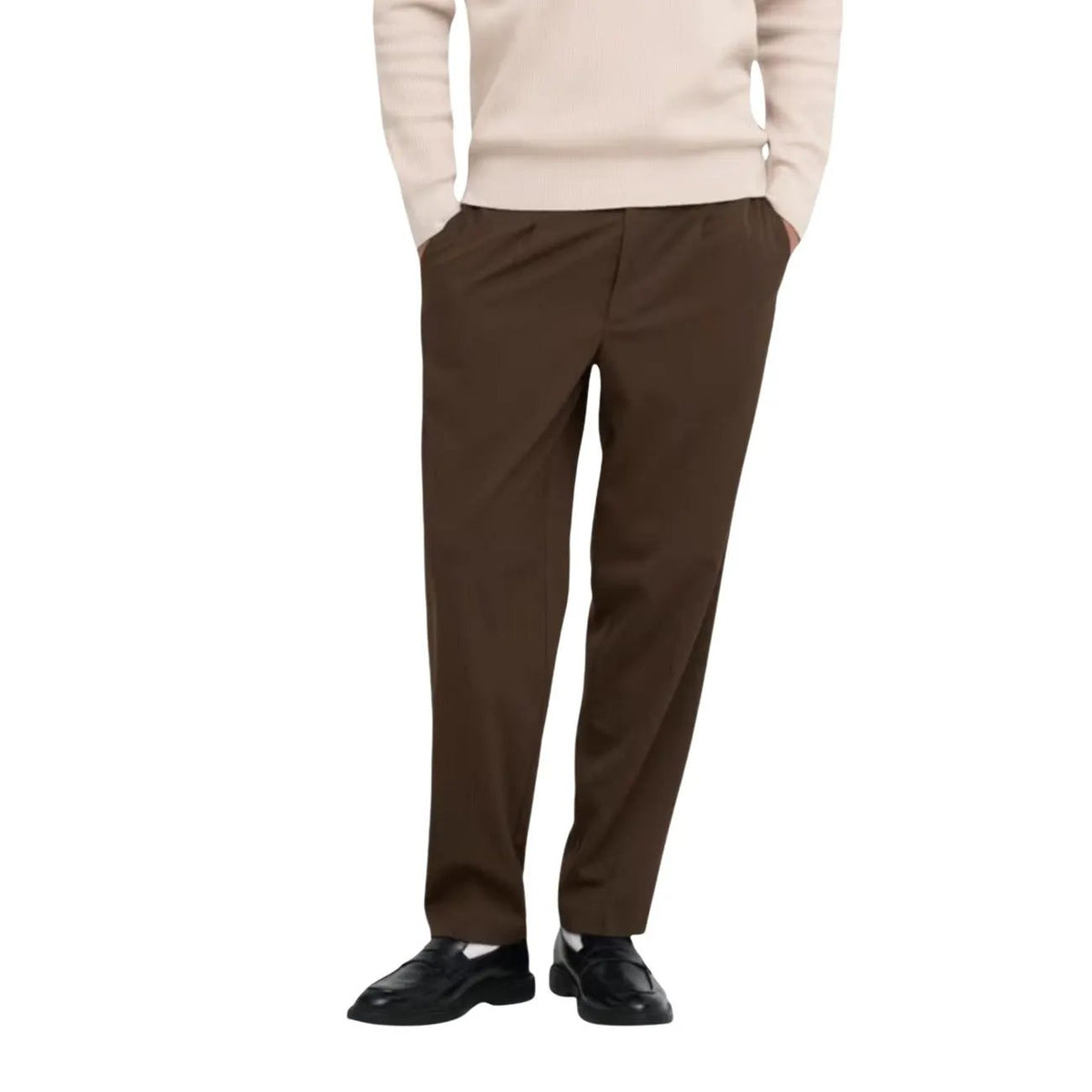 Only & Sons Men's Miro Brown Tailored Trousers