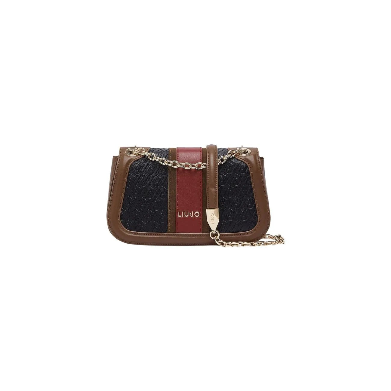Liu Jo Women Stylish Green Crossbody Shoulder Bag With Zip Chain by Liu Jo
