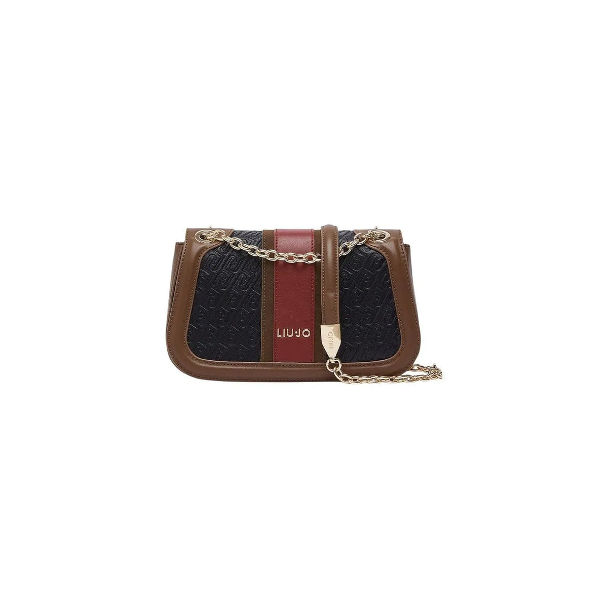 Liu Jo Women Stylish Green Crossbody Shoulder Bag With Zip Chain by Liu Jo