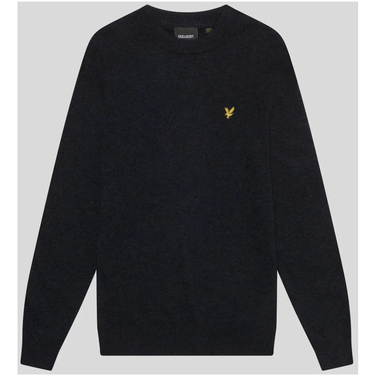 Lyle & Scott Men's Blue Wool Sweater