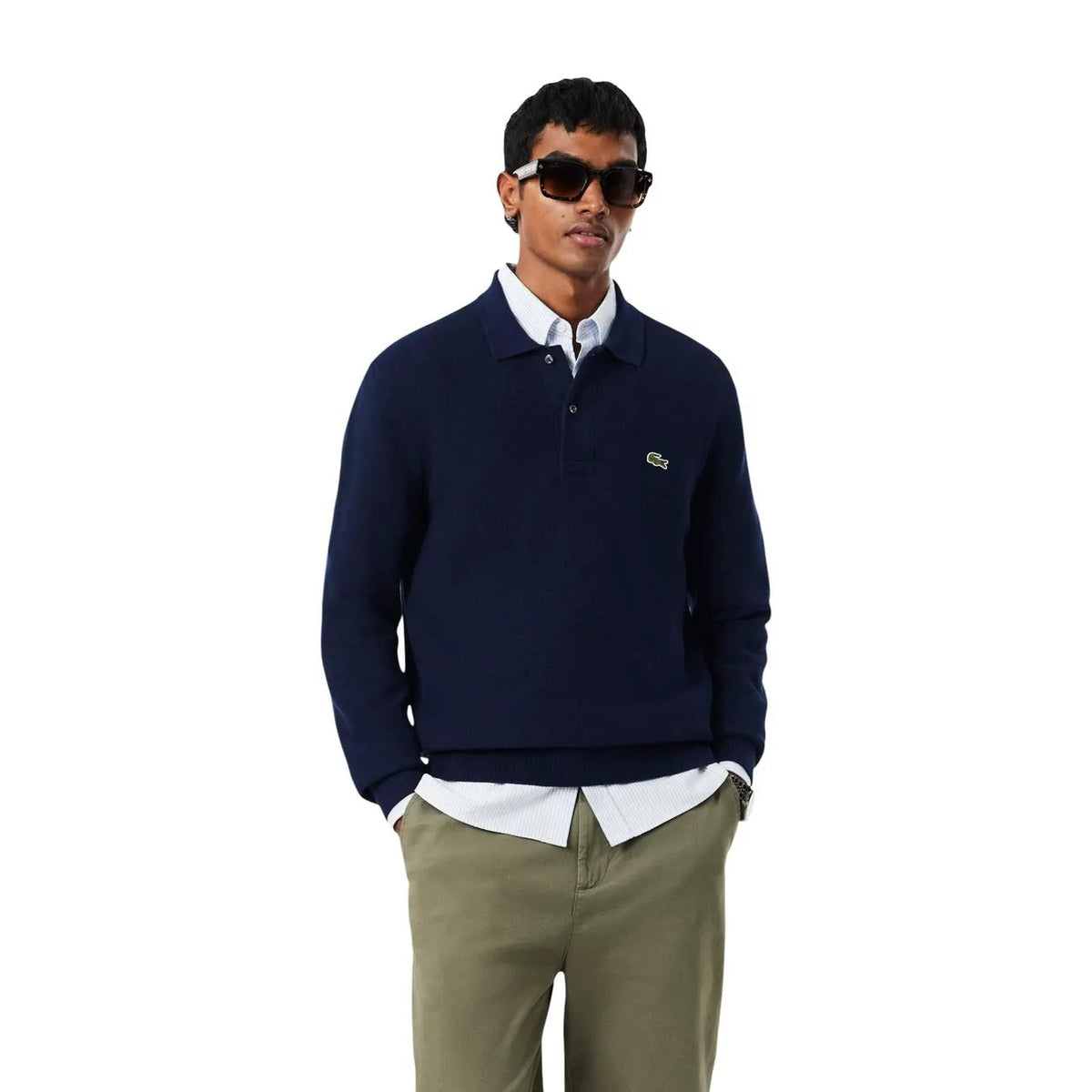 Lacoste Men's Blue Sweater