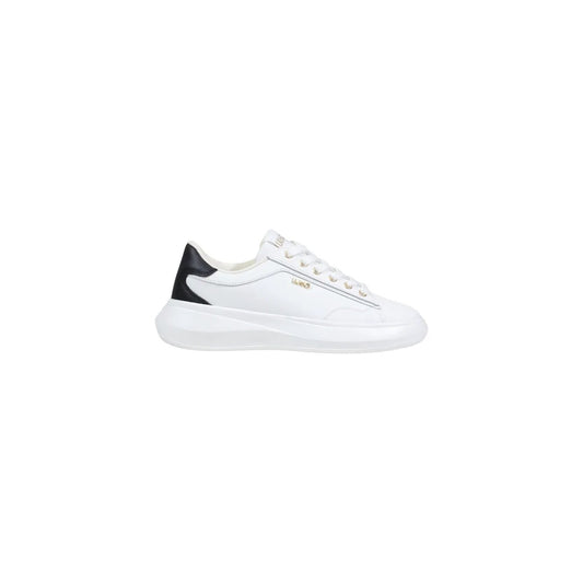 Essential Liu Jo White Womens Sneakers Premium Leather Style by Liu Jo