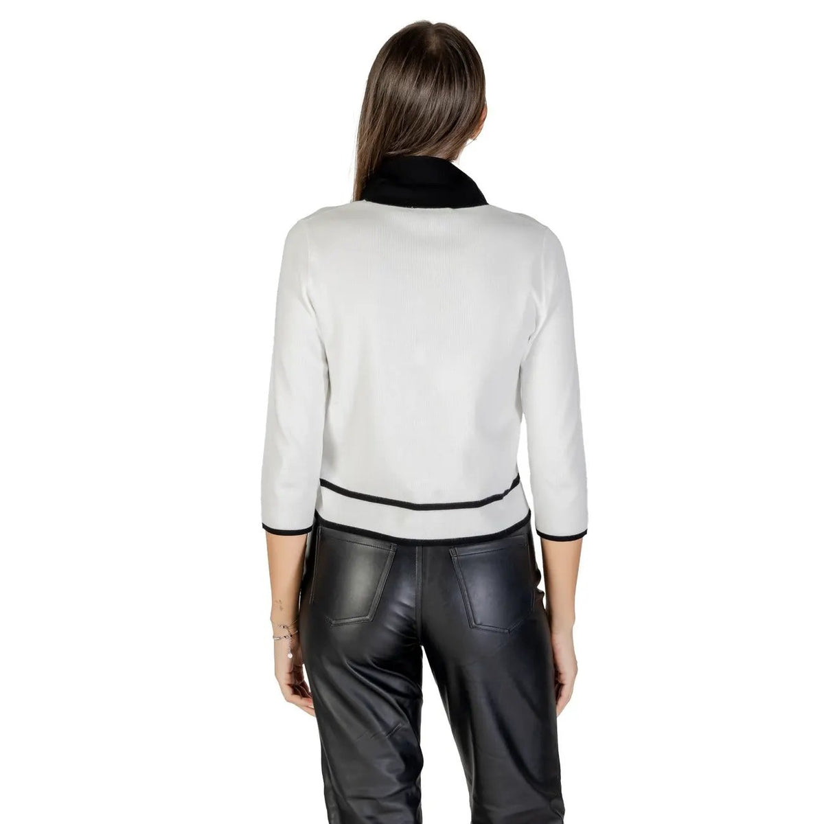 Morgan De Toi Women's White Cardigan