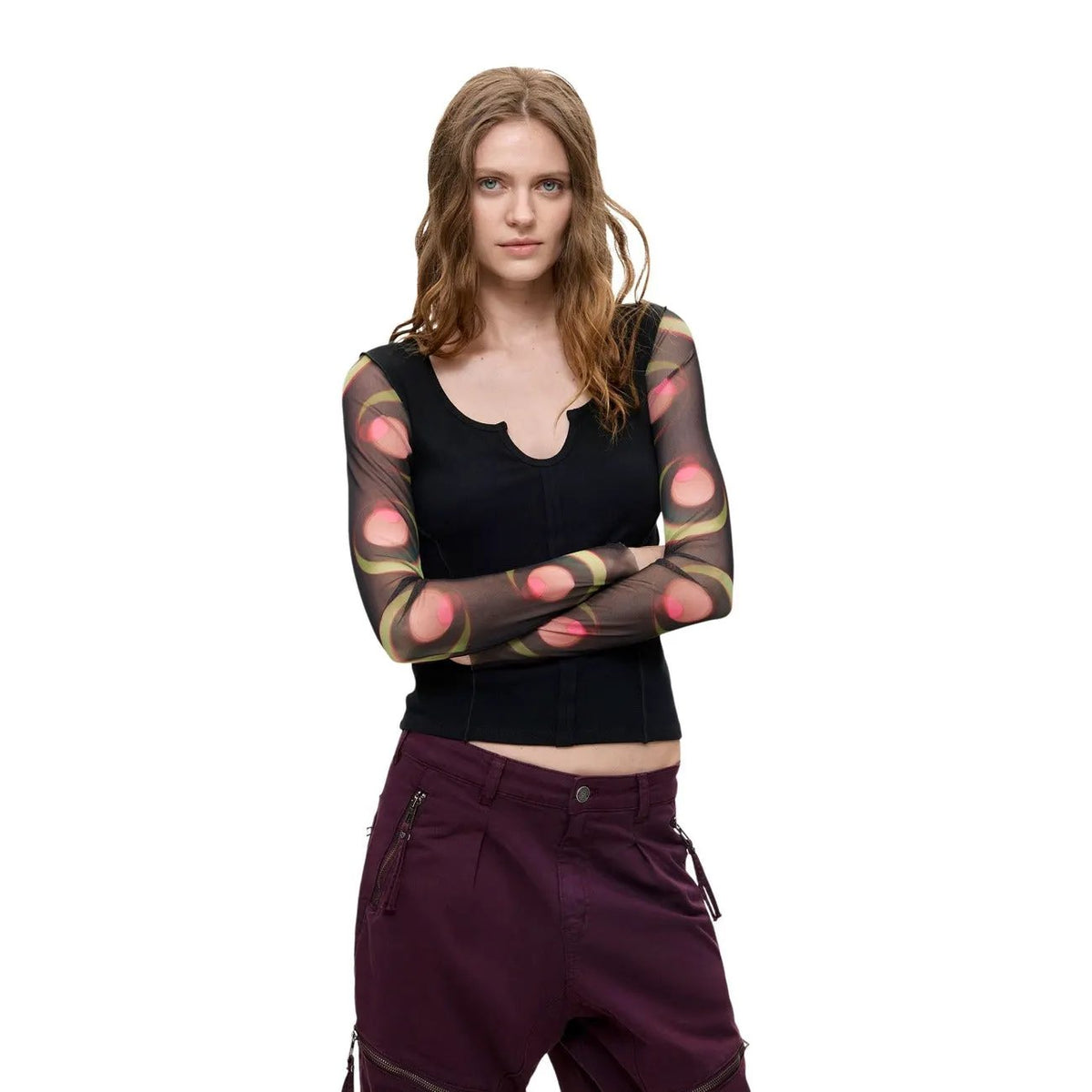 Desigual Women's Bruselas Black T-Shirt