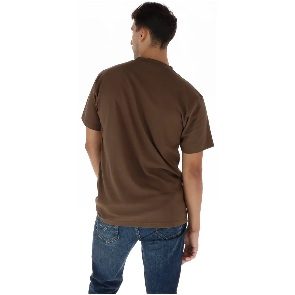 Vans Men's Brown Cotton T-Shirt