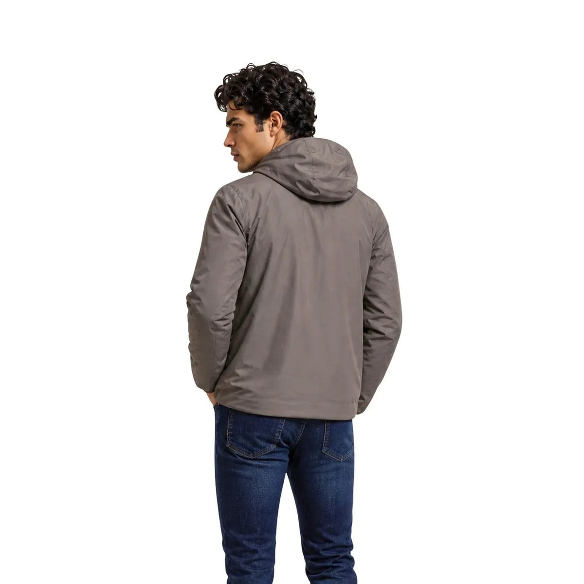K-Way Men's Jack Green Hooded Jacket