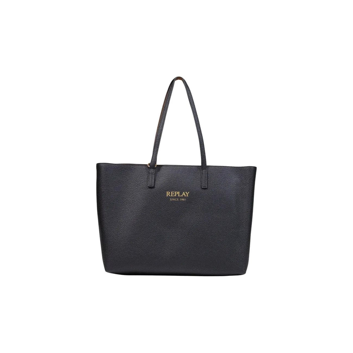 Replay Women's Plain Black Handbag