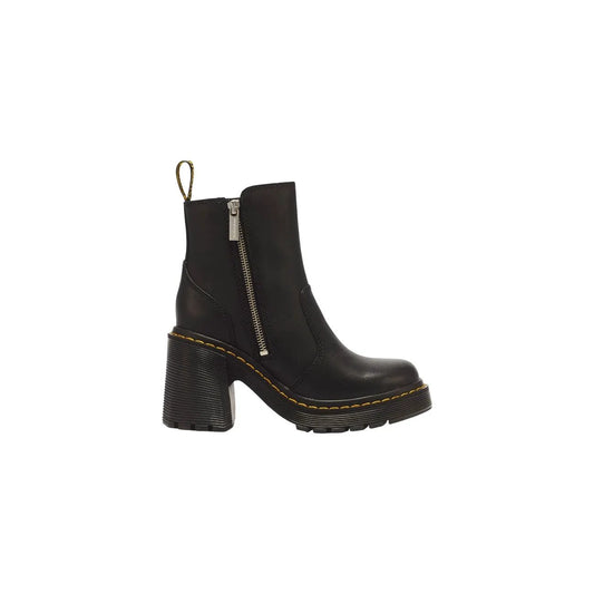 Dr. Martens Women's Spence Black Zip Sandals