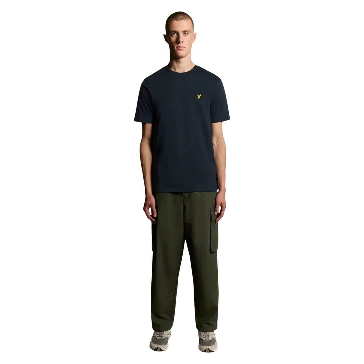 Lyle & Scott Men's Blue Cotton T-Shirt