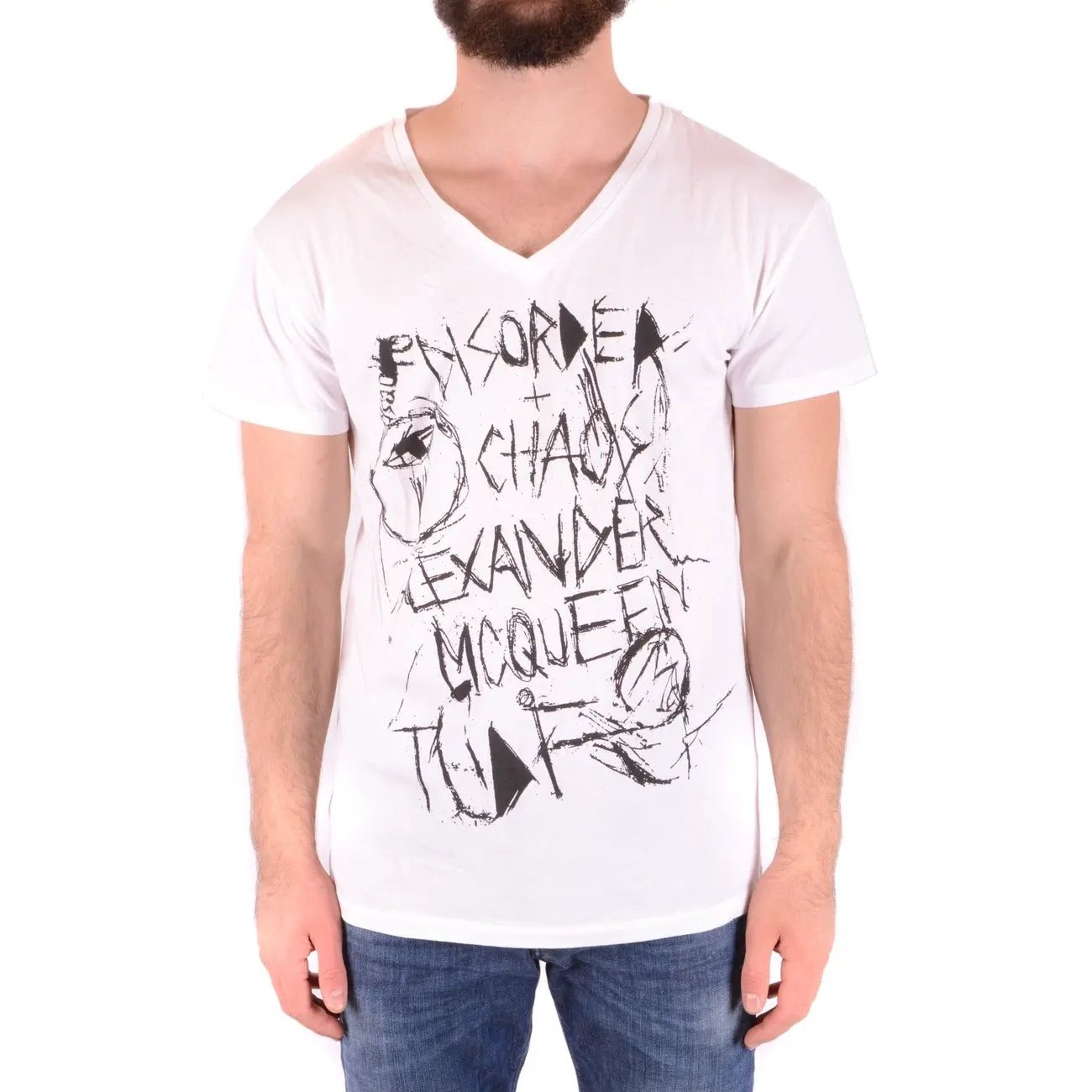 Alexander Mcqueen - Alexander Mcqueen Men T-Shirt by Alexander Mcqueen