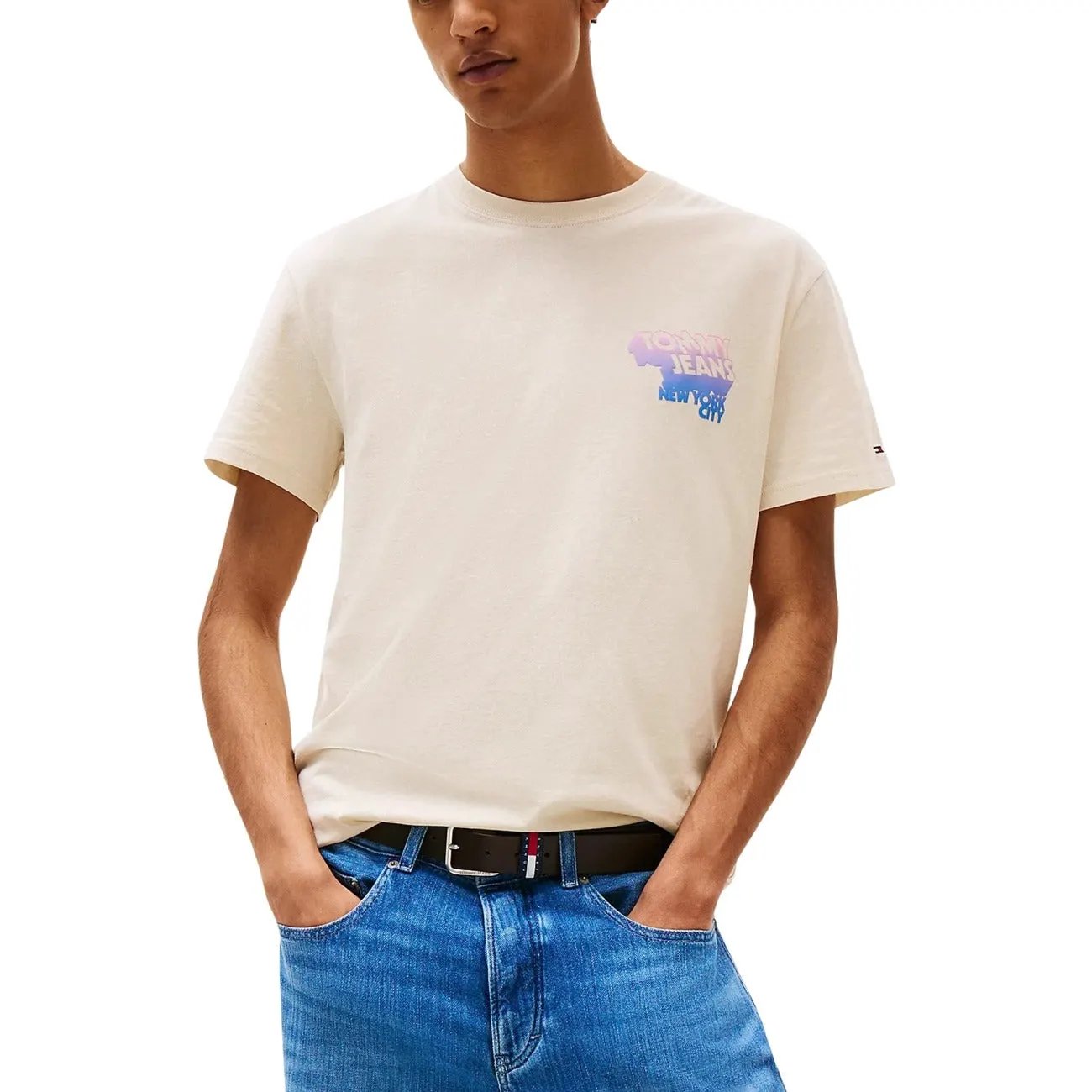 Tommy Hilfiger Jeans - Tommy Hilfiger Jeans Men T-Shirt by Tommy Hilfiger Jeans