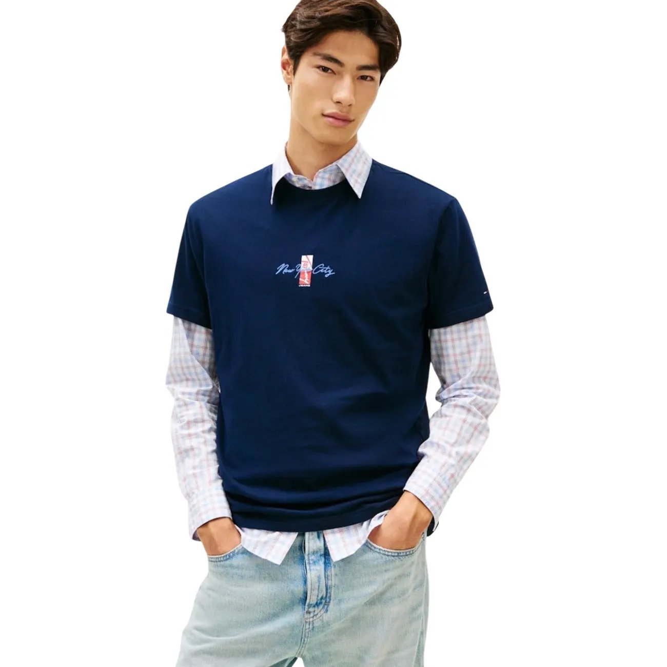 Tommy Hilfiger Jeans - Tommy Hilfiger Jeans Men T-Shirt by Tommy Hilfiger Jeans