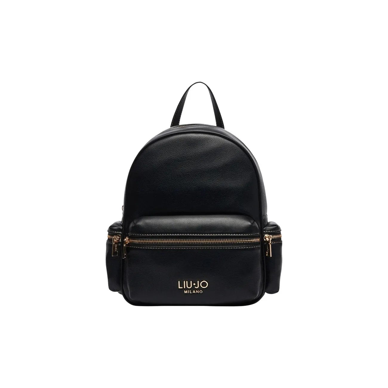 Liu Jo Women Black Stylish Backpack Bag Featuring Zip Fastening And Pockets by Liu Jo