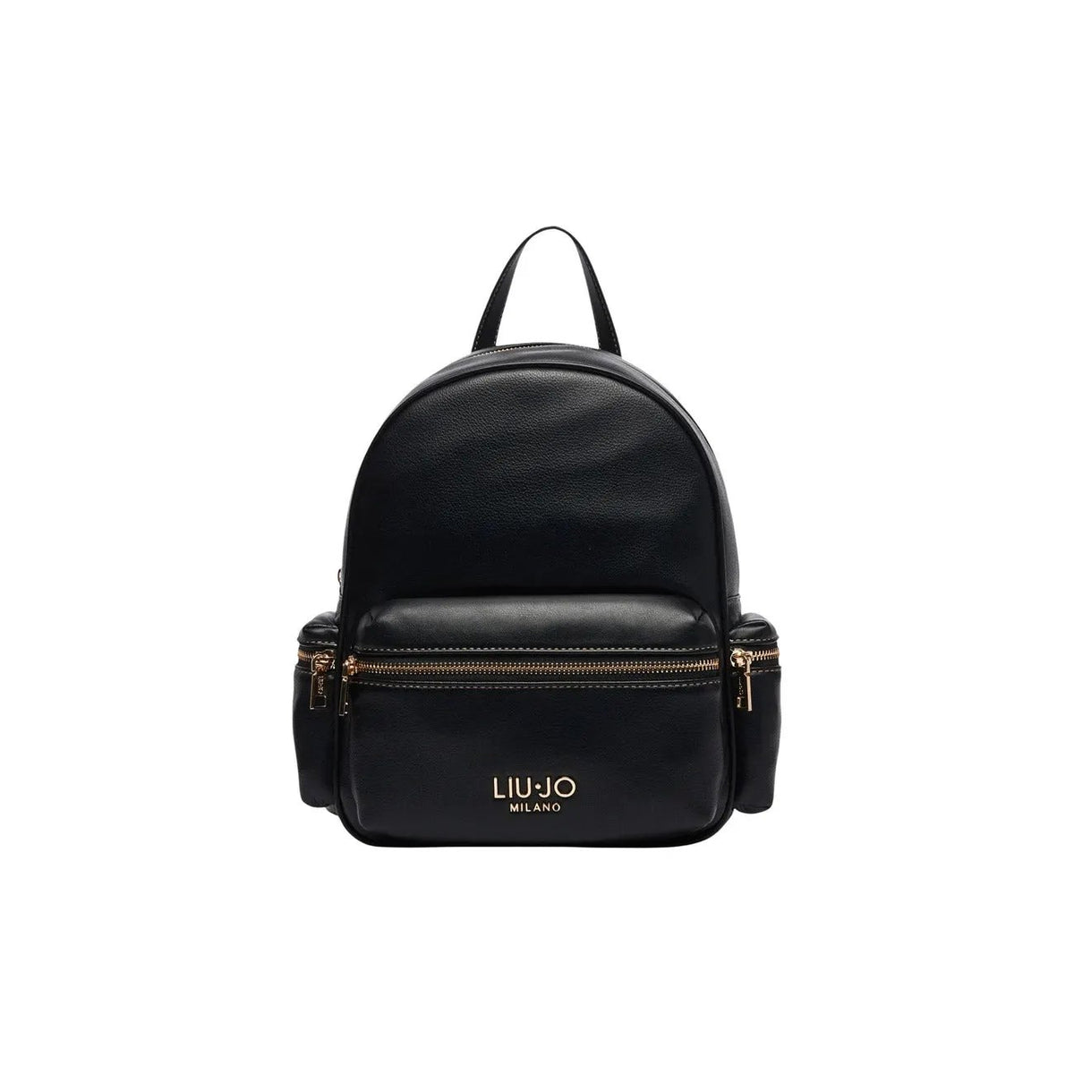 Liu Jo Women Black Stylish Backpack Bag Featuring Zip Fastening And Pockets by Liu Jo