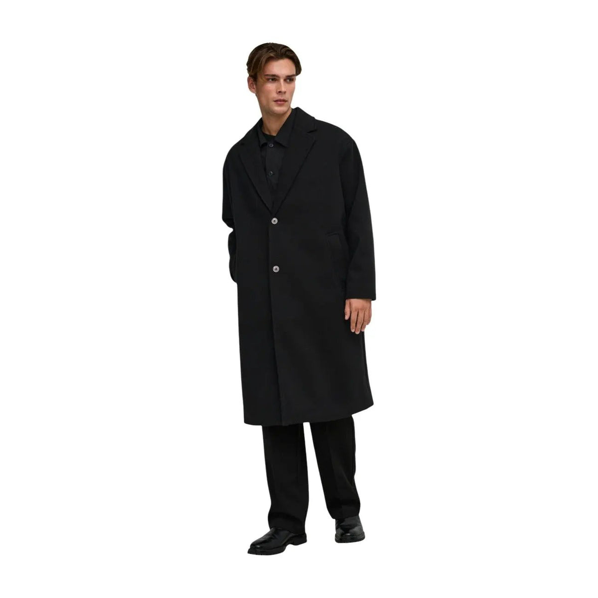 Only & Sons Men's Stanley Black Coat