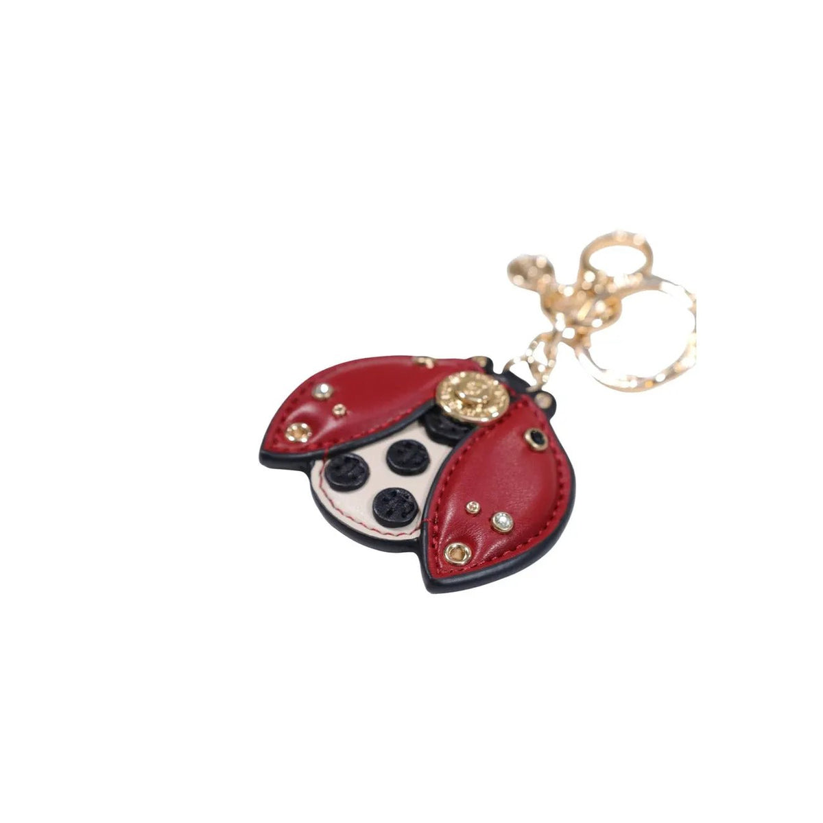 Liu Jo Women's Ladybug Red Faux Leather Key Ring
